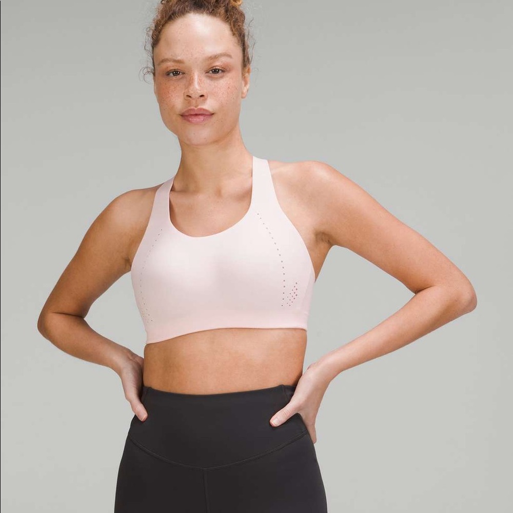 Lululemon AirSupport Bra *High Support, C–DDD Cups - strawberry milkshake 36DD